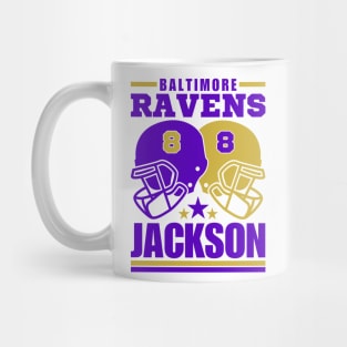 Baltimore Ravens Jackson 8 American Football Retro Mug